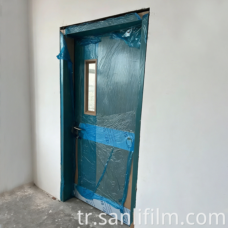 Fire Rated Doors or Walls Flame Retardant Film